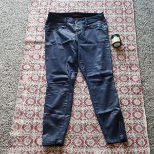 Level 99 stretch  waxed jeans